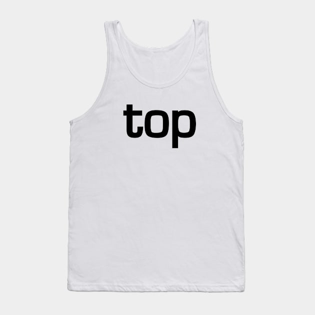 top (black) | LoL Tank Top by Expandable Studios